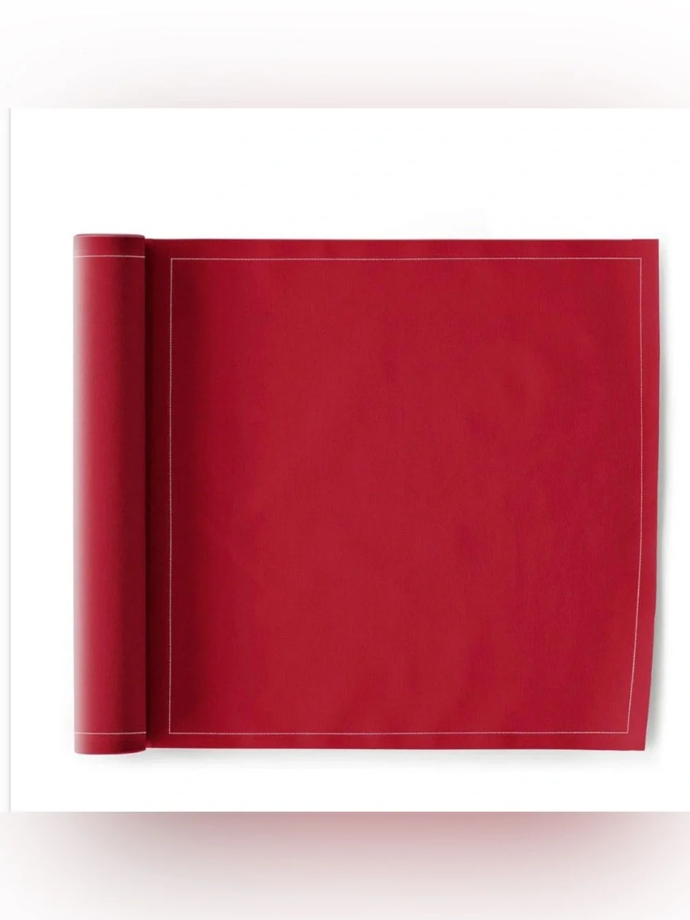 Cloth Napkins - 100% Cotton Washable & Reusable up to 6X (12-count) LIPSTICK RED